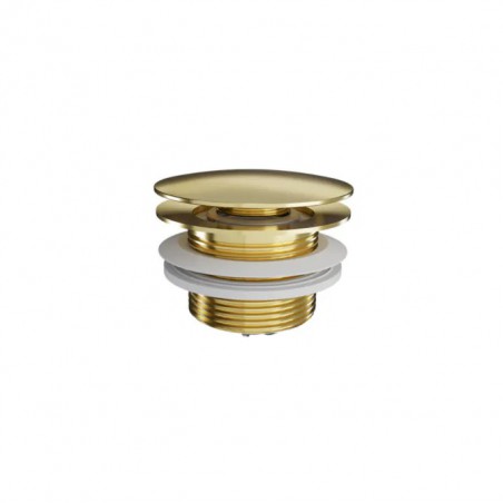 Excellent Korek do wanny wolnostojącej, złoty połysk