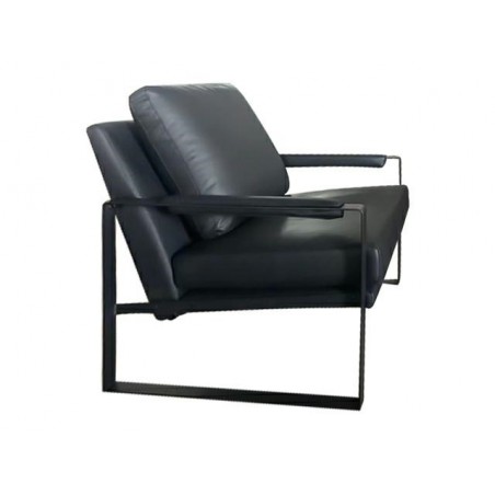 Fotel CAPITAN czarny PU