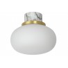 Lucide Lampa łazienkowa sufitowa LORENA 03140/23/61 biały, złoty i odcienie złota