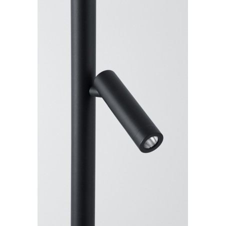 Zaho Lampa natynkowa Bero SD wąski kąt 36st. 3000K 176 cm czarna