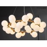 MOOSEE lampa wisząca COSMO 72 złota