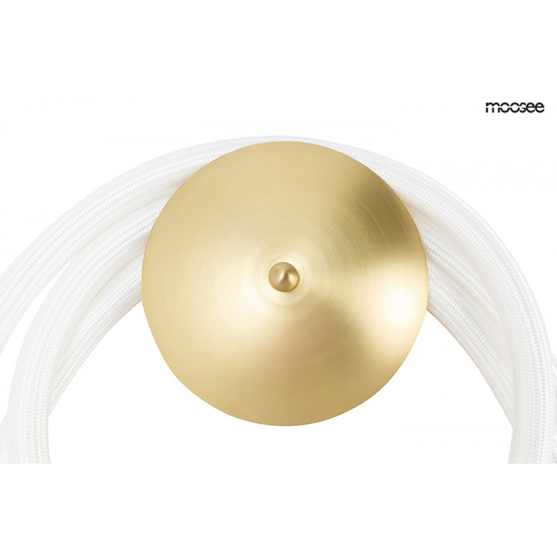 MOOSEE lampa ścienna SERPIENTE złota