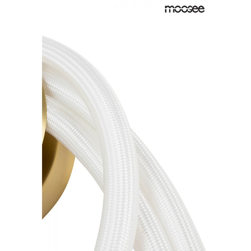 MOOSEE lampa ścienna SERPIENTE złota