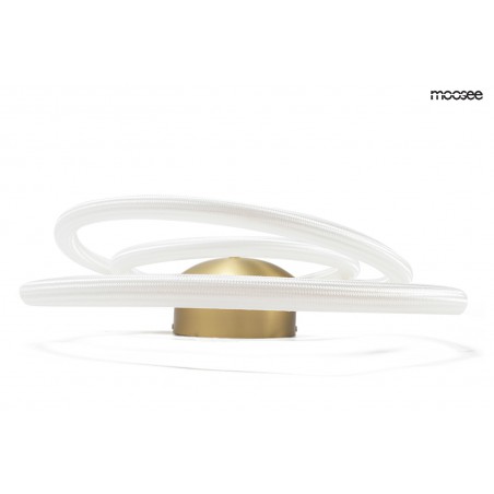 MOOSEE lampa ścienna SERPIENTE złota