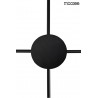 MOOSEE lampa ścienna SHADOW 4 czarna