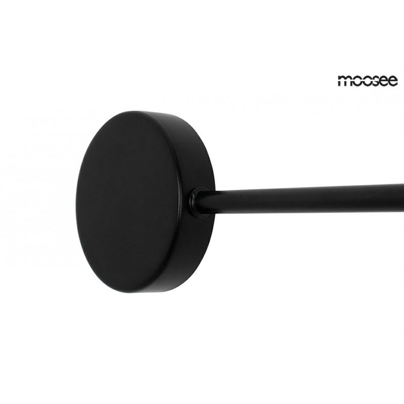 MOOSEE lampa ścienna SHADOW 4 czarna