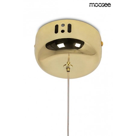 MOOSEE lampa wisząca LIBRA 90 IN  biała / złota