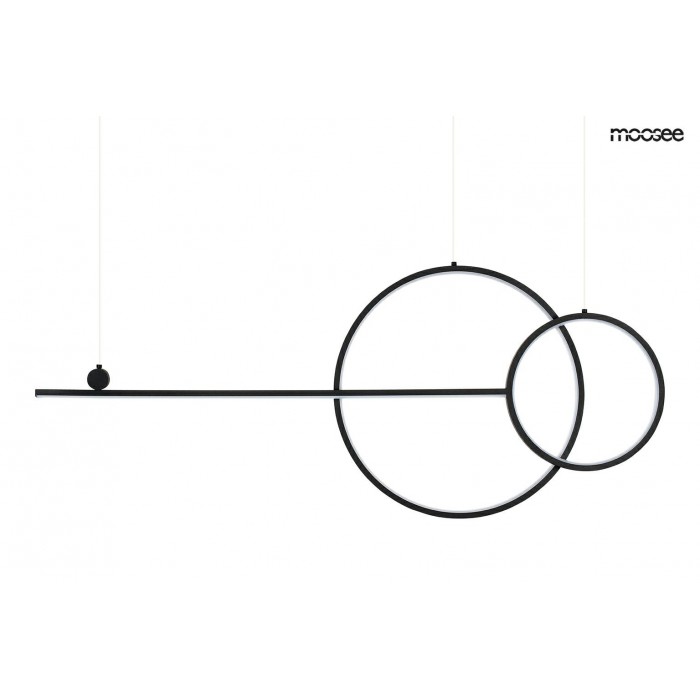 MOOSEE lampa wisząca RAGE czarna