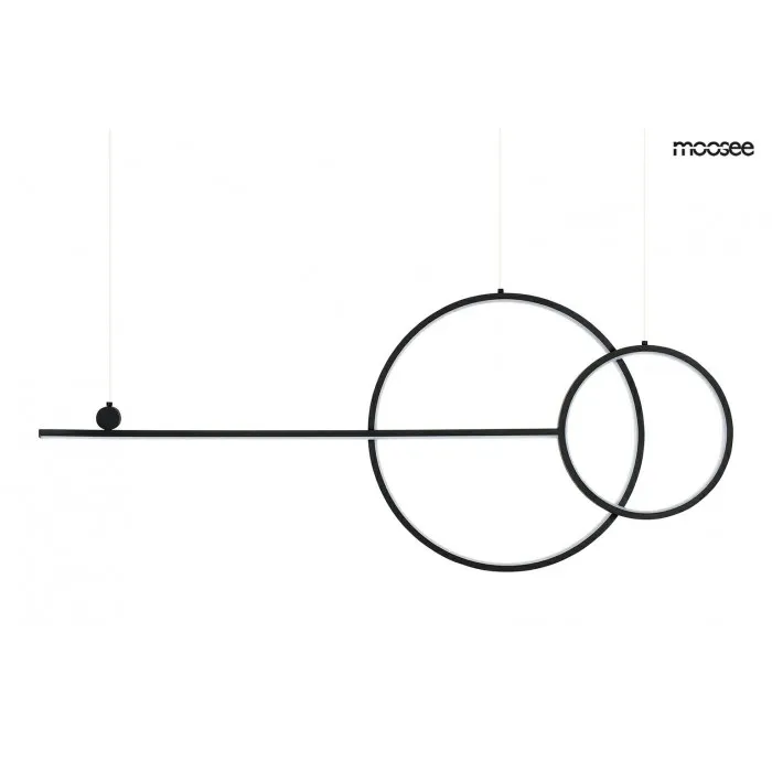 MOOSEE lampa wisząca RAGE czarna