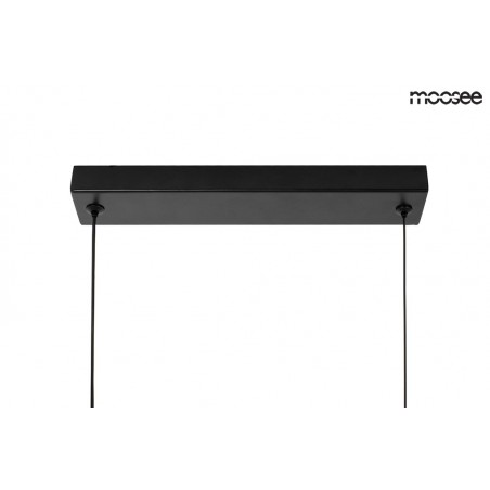 MOOSEE lampa wisząca DROPS 3 czarna