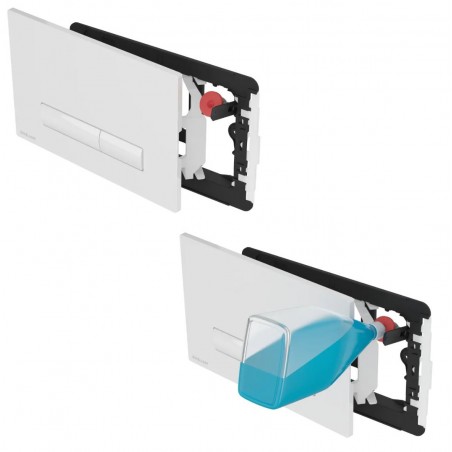 Excellent Aurro Fresh Przycisk spłukujący do WC biały