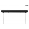 MOOSEE lampa wisząca ALURE LINE 120 czarna