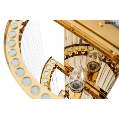 MOOSEE lampa ścienna ESTRO złota