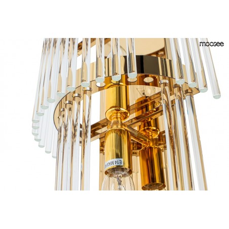 MOOSEE lampa ścienna ESTRO złota