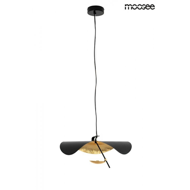 MOOSEE lampa wisząca STING RAY 40 czarna / złota