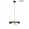 MOOSEE lampa wisząca STING RAY 40 czarna / złota