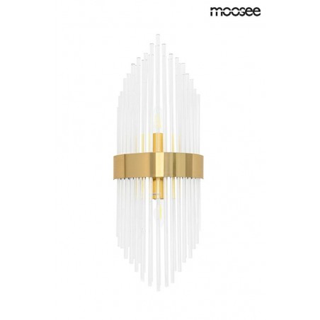 MOOSEE lampa ścienna FLORENS złota