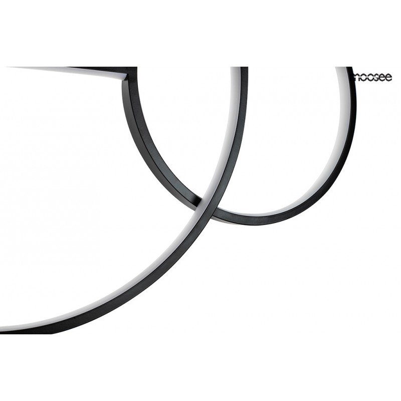 MOOSEE lampa wisząca RAGE czarna