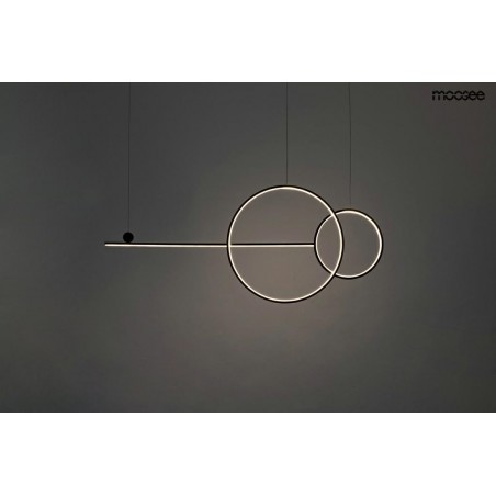 MOOSEE lampa wisząca RAGE czarna