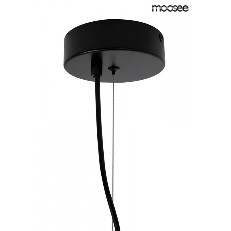 MOOSEE lampa wisząca STING RAY 40 czarna / złota