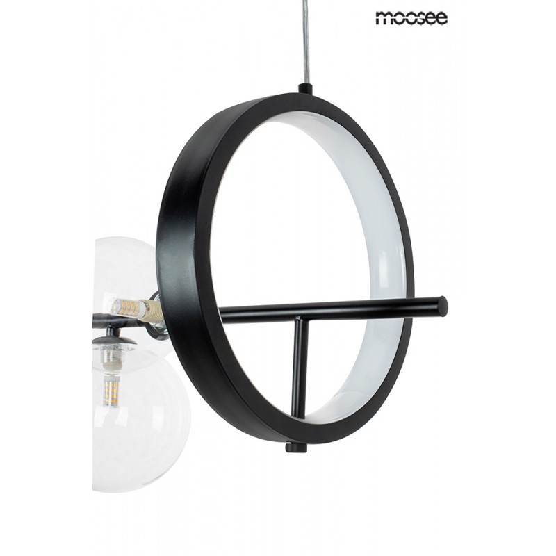 MOOSEE lampa wisząca ALURE LINE 90 czarna
