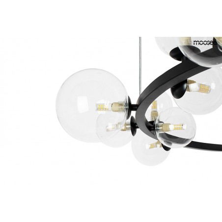 MOOSEE lampa wisząca ALURE 85 czarna