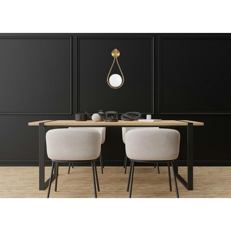 MOOSEE lampa ścienna ROMA złota