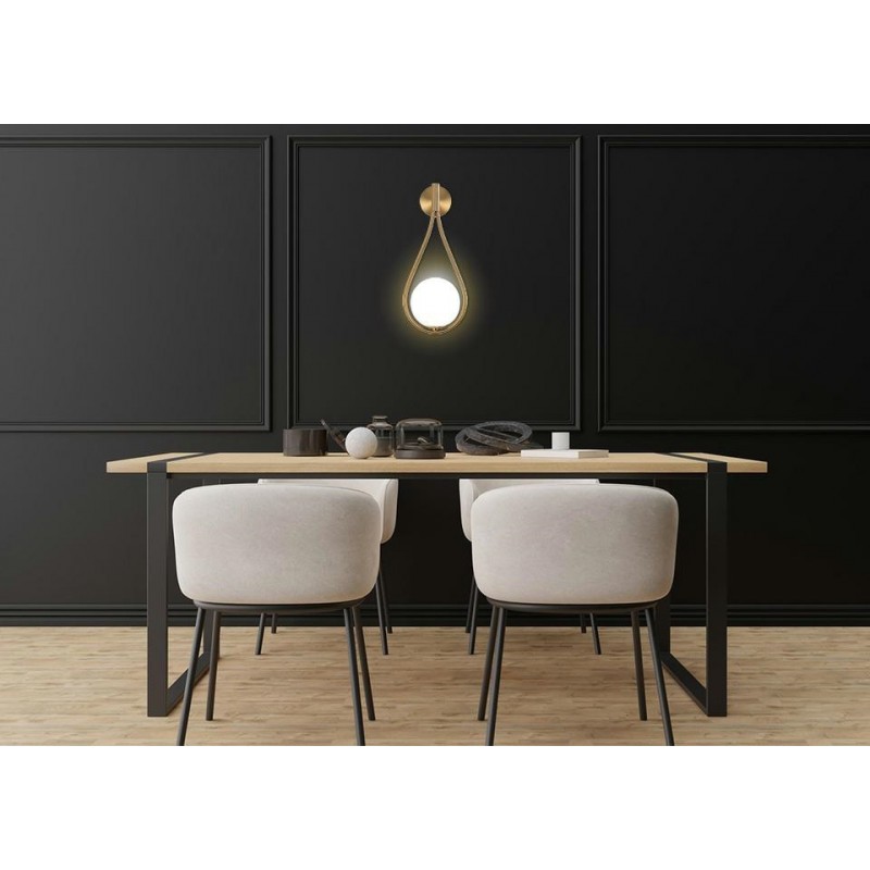 MOOSEE lampa ścienna ROMA złota