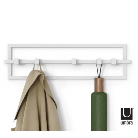 UMBRA wieszak ścienny CUBIKO biały