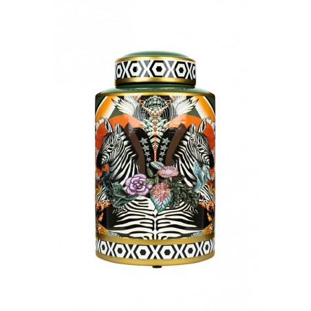 KARE słoik dekoracyjny ZEBRA DUO 30cm