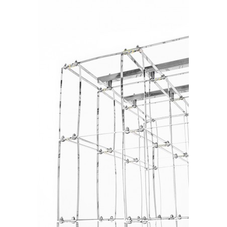 Lampa wisząca CONSTELLAR - LED, stal szczotkowana