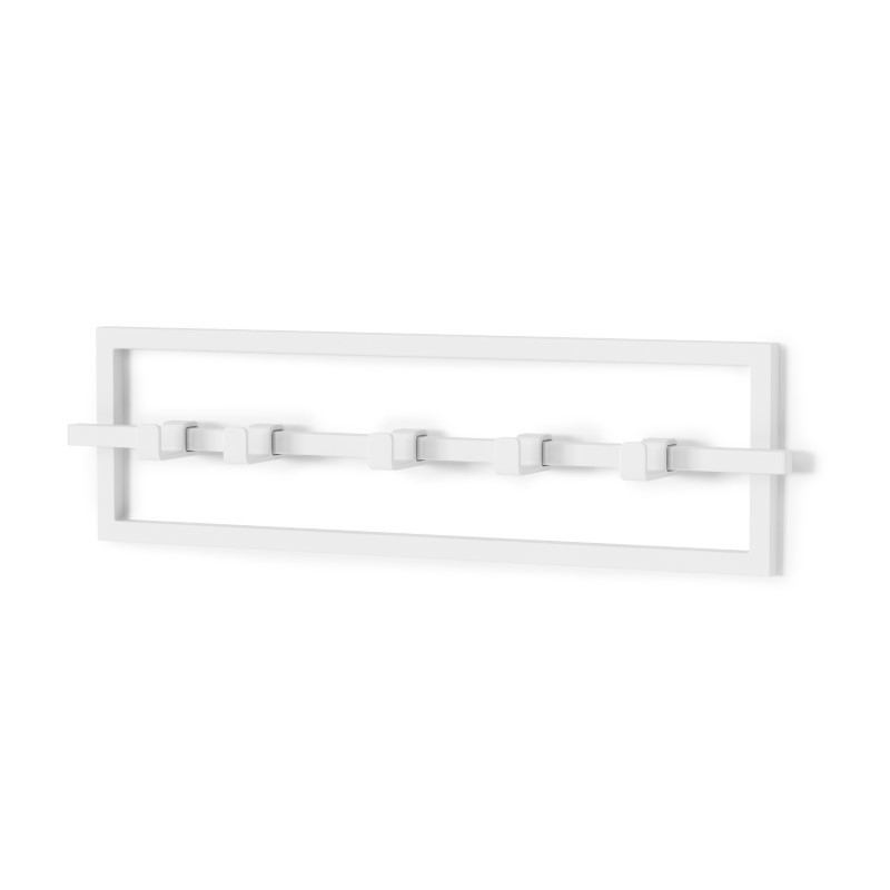 UMBRA wieszak ścienny CUBIKO biały