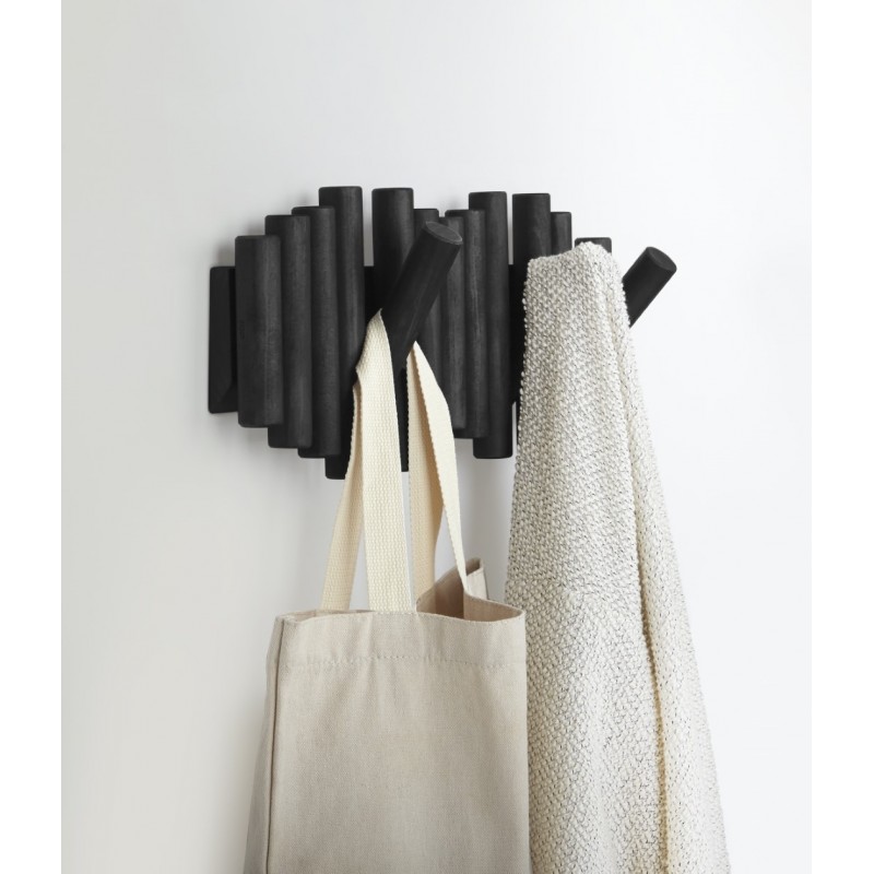 UMBRA wieszak na ubrania PICKET RAIL  czarny