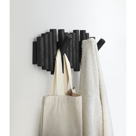 UMBRA wieszak na ubrania PICKET RAIL  czarny