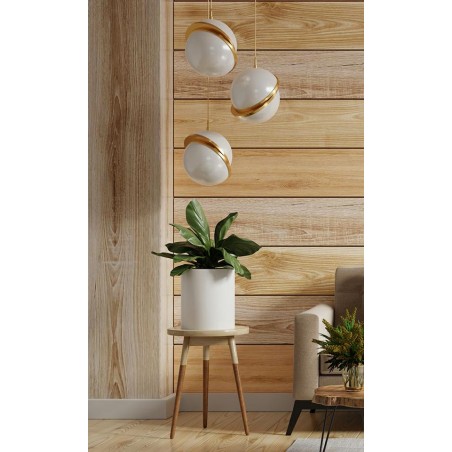 MOOSEE lampa wisząca GLOBE 25 złota