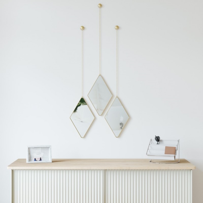 UMBRA lustra DIMA -mosiądz