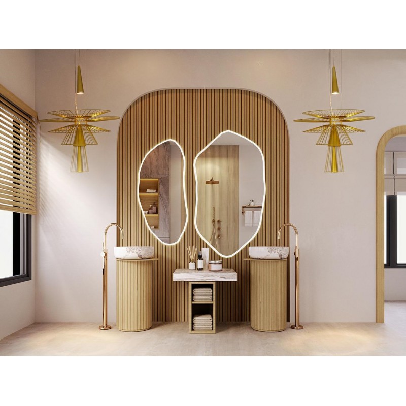 MOOSEE lampa wisząca SESTO złota