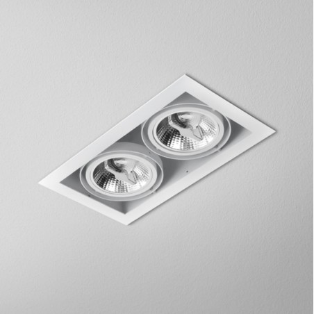 Aqform SQUARES 111x2 230V wpuszczany