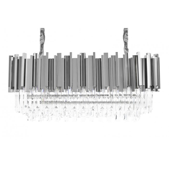 Lampa wisząca IMPERIAL LONG SILVER 90 - stal,...