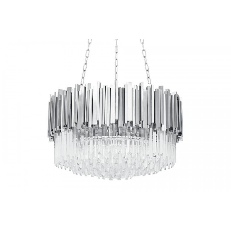 Lampa wisząca IMPERIAL SILVER 60 - stal, kryształ