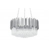 Lampa wisząca IMPERIAL SILVER 60 - stal, kryształ