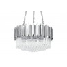 Lampa wisząca IMPERIAL SILVER 60 - stal, kryształ