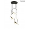 MOOSEE lampa wisząca BIRD DISC złota