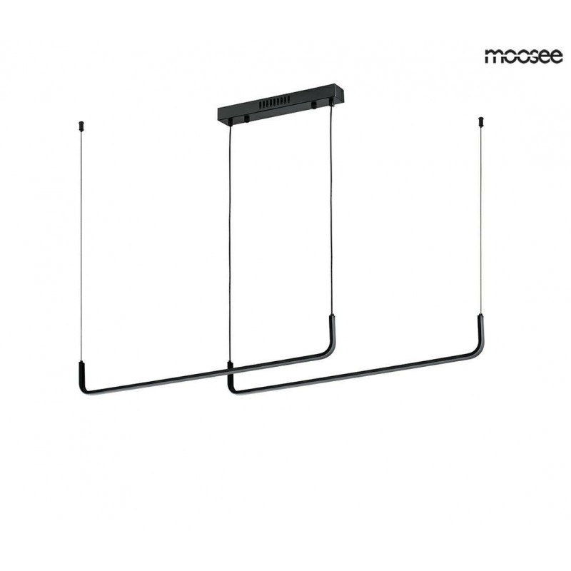 MOOSEE lampa wisząca SHAPE DUO 120 czarna