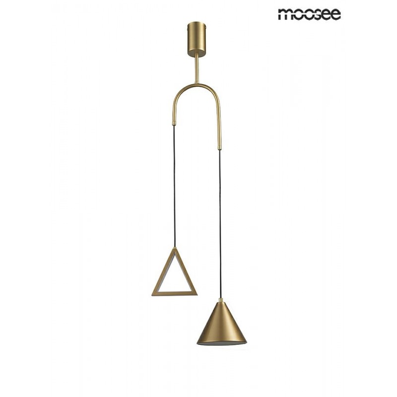 MOOSEE lampa wisząca ACUSTICA złota