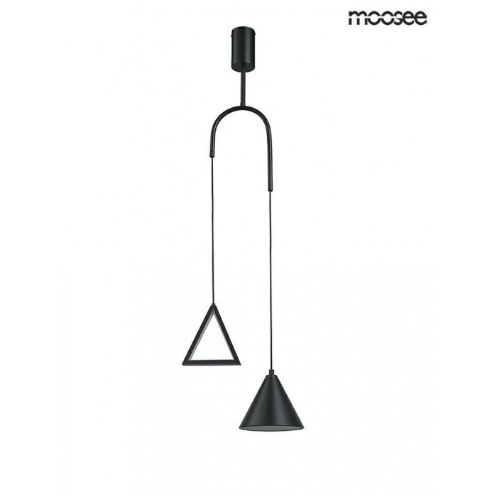 MOOSEE lampa wisząca ACUSTICA czarna