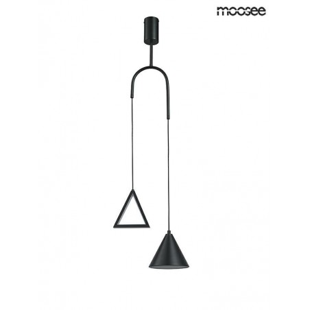 MOOSEE lampa wisząca ACUSTICA czarna