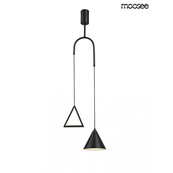 MOOSEE lampa wisząca ACUSTICA czarna