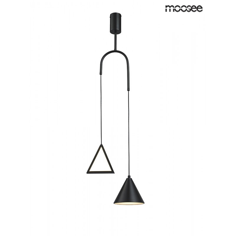 MOOSEE lampa wisząca ACUSTICA czarna