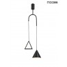 MOOSEE lampa wisząca ACUSTICA czarna